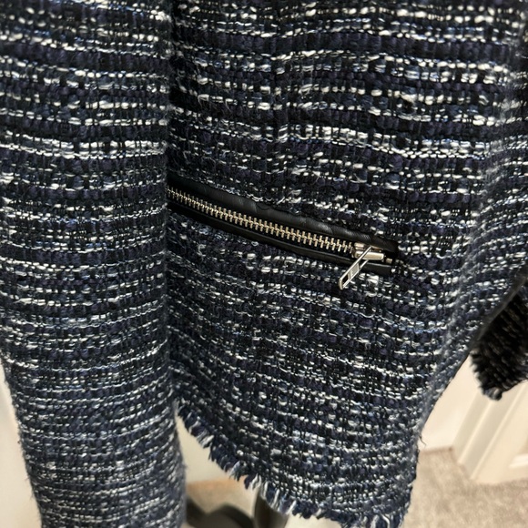 Free People Nicole Tweed Zipper Moto Jacket - Picture 6 of 15